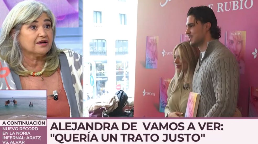 Lucia Etxebarría y su contundente opinión sobre el libro de Alejandra Rubio