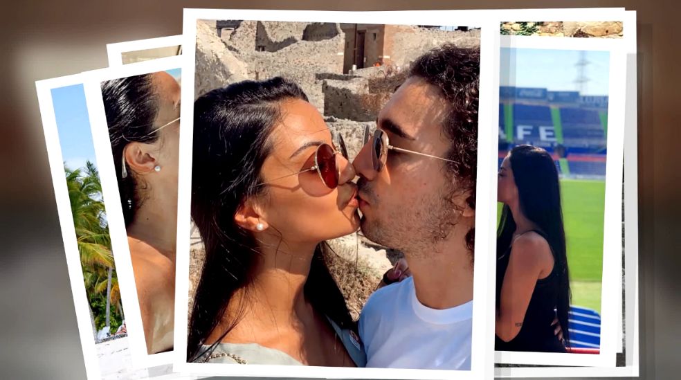 Cucurella, más allá del terreno de juego: pareja divertida y padre entregado