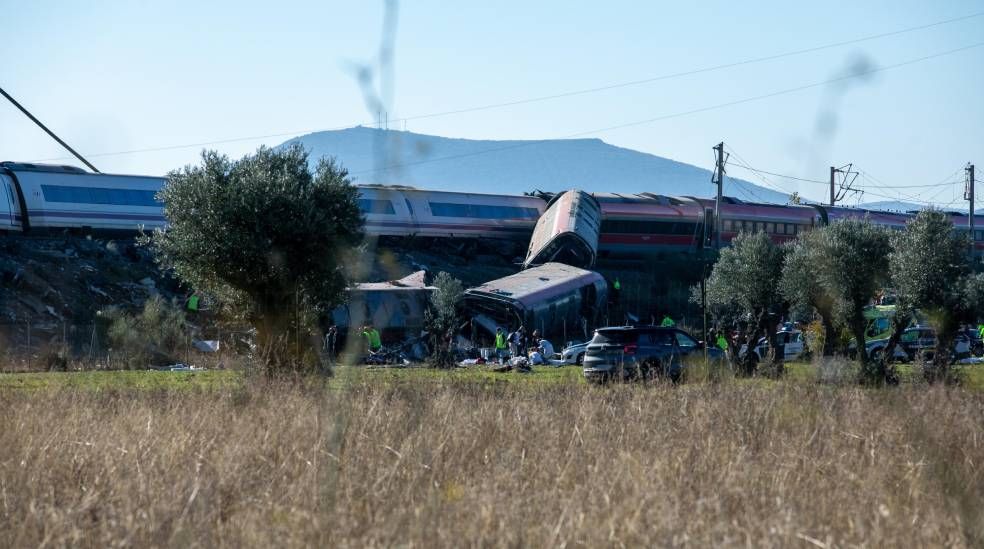 Las imágenes del lugar del accidente ferroviario en Urda, Toledo, tras chocar un tren de Renfe y un Iryo