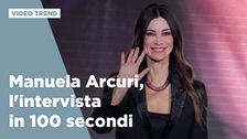 Manuela Arcuri, l'intervista in 100 secondi