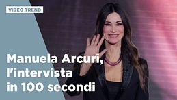 Manuela Arcuri, l'intervista in 100 secondi