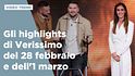 Gli highlights di Verissimo del 28 febbraio e dell'1 marzo
