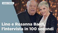 Lino e Rosanna Banfi, l'intervista in 100 secondi