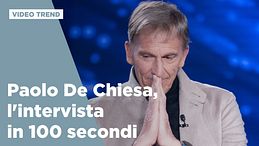 Paolo De Chiesa, l'intervista in 100 secondi