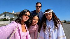 Federica Nargi e la prima Comunione della figlia Sofia