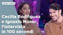 Cecilia Rodriguez e Ignazio Rodriguez, l'intervista in 100 secondi