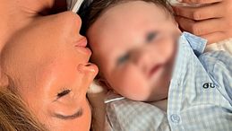 Delia Duran festeggia sei mesi del figlio Gabriel: "E oggi inizia una nuova avventura"