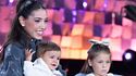 Virginia Mihajlovic presenta a Verissimo i figli Violante e Leone Siniša