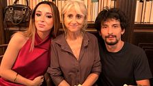 Luciana Littizzetto, la foto con i figli Jordan e Vanessa