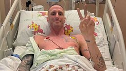 Achille Polonara, la foto dall’ospedale