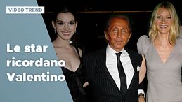 Le star ricordano Valentino 