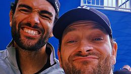 Alessandro Borghi, lo scatto con Matteo Berrettini a Montecarlo