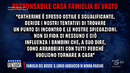 Famiglia nel bosco, il responsabile della casa famiglia su Catherine: “È ostile” 