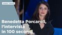 Benedetta Porcaroli, l'intervista in 100 secondi