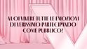 Partecipa come pubblico a Verissimo