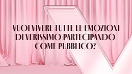 Partecipa come pubblico a Verissimo