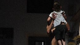 Alessandro Borghi, la foto con il figlio Heima