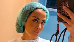 Giorgia Palmas operata dopo la rottura del menisco