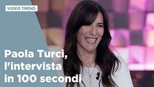 Paola Turci, l'intervista in 100 secondi