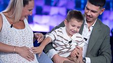 Francesca Lollobrigida svela il sesso del figlio che aspetta