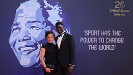 Federica Brignone, il primo red carpet con James Mbaye