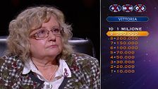 Chi vuol essere milionario, Vittoria vince un milione di euro