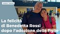 La felicità di Benedetta Rossi dopo l'adozione delle figlie