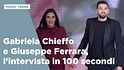 Gabriela e Giuseppe, l'intervista in 100 secondi