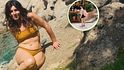 Giusy Ferreri in vacanza con la figlia Beatrice