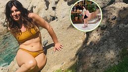 Giusy Ferreri in vacanza con la figlia Beatrice