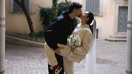Valentina Vignali e Fabio Stefanini si sono sposati (in tuta)
