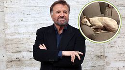 Christian De Sica, l’addio alla sua cagnolina Meri