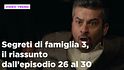 Segreti di famiglia 3, il riassunto della settimana dal 15 al 19 dicembre 