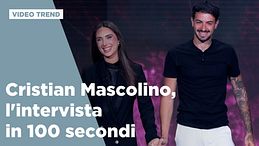 Cristian Mascolino, l'intervista in 100 secondi