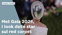 Met Gala 2026, i look delle star