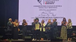 Sal Da Vinci laureato Honoris Causa