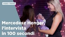 Mercedesz Henger, l'intervista in 100 secondi