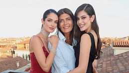 Greta Ferro al Festival di Venezia con la mamma e la sorella