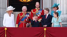 Trooping The Colour 2025, le foto della famiglia reale