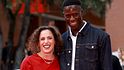 Federica Brignone, il red carpet con James Mbaye alla Festa del Cinema
