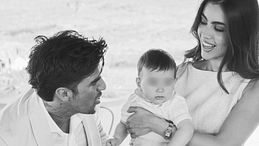 Andrea Damante ed Elisa Visari, il battesimo del figlio Liam