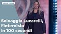 Selvaggia Lucarelli, l'intervista in 100 secondi