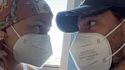 Natalia Paragoni e Andrea Zelletta insieme in ospedale