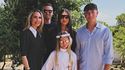 Ilary Blasi e la prima comunione della figlia Isabel