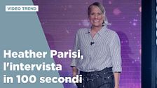 Heather Parisi, l'intervista in 100 secondi