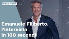Emanuele Filiberto, l'intervista in 100 secondi