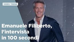 Emanuele Filiberto, l'intervista in 100 secondi