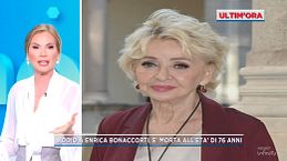 Enrica Bonaccorti, il ricordo di Federica Panicucci a Mattino Cinque