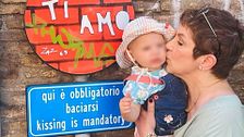 Rosanna Banfi, la foto con la nipotina Matilde
