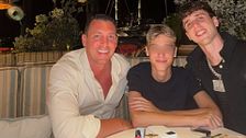 Gigi D’Alessio, la foto dei tre figli Claudio, Luca e Andrea